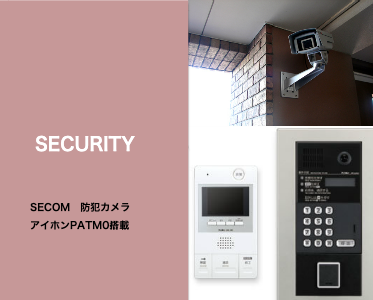 リバージュ東櫛原セキュリティー